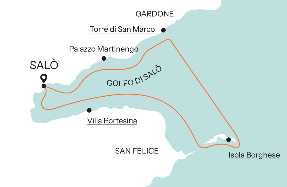 Tour dell'Isola Borghese-Cavazza e Gardone Riviera